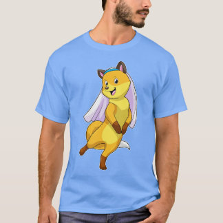Camiseta Fox como Noiva com Veil 2