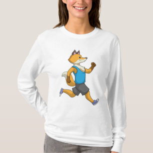 Camiseta Fox como Runner em Execução