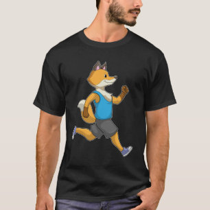 Camiseta Fox como Runner em Execução