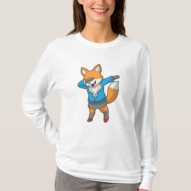 Camiseta Fox como Secretária na Dança Hip Hop (Frente)