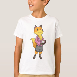Camiseta Fox como secretário da Copa do Café