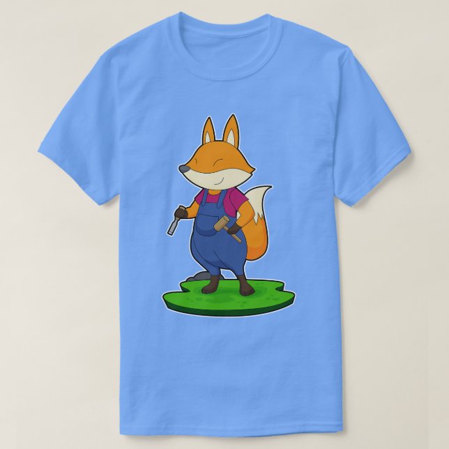 Camiseta Fox Craftsman Chisel Hammer (Frente do Design)