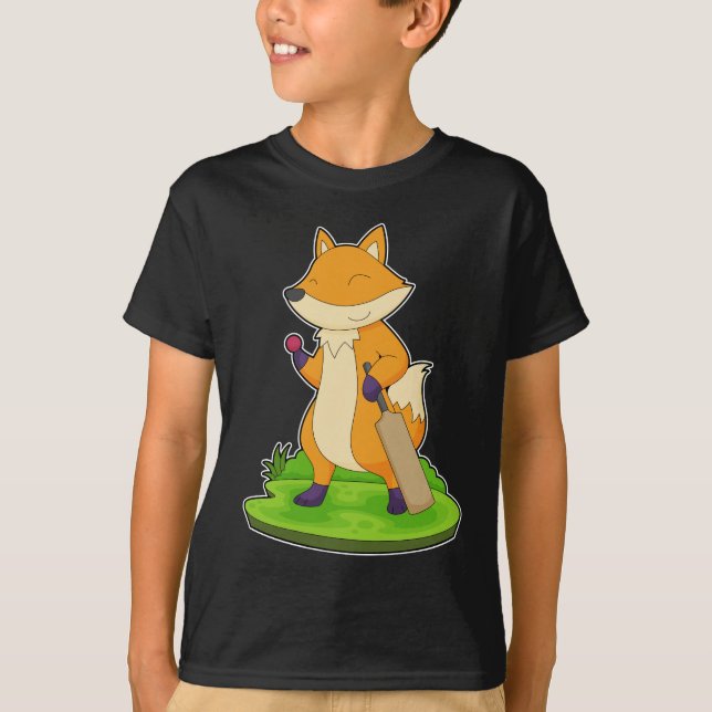 Camiseta Fox Cricket bat (Frente)