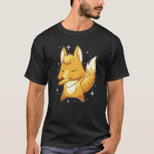 Camiseta Fox Dabbing Dancer Choreógrafo Instrutor Mammal