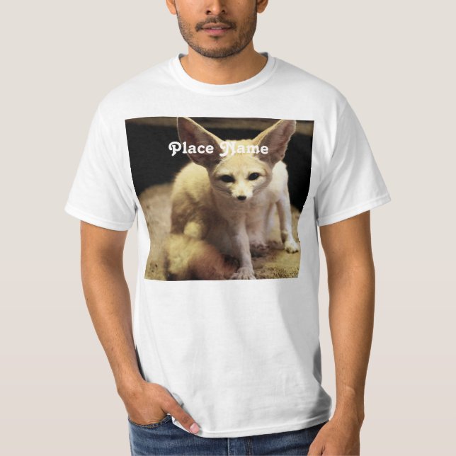 Camiseta Fox de Argélia Fennec (Frente)