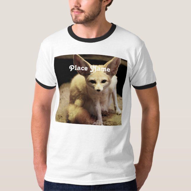 Camiseta Fox de Argélia Fennec (Frente)