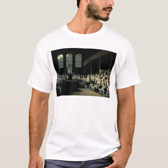 Camiseta Fox de Charles James que endereça a casa (Frente)