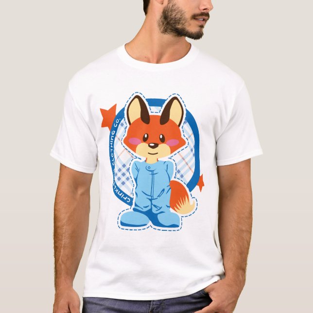 Camiseta Fox de CrinkleCub (Frente)
