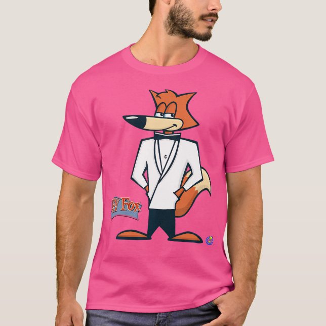 Camiseta Fox de Espião de Entretenimento Humano (Frente)