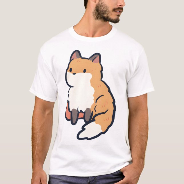 Camiseta Fox Delight � Bela Arte Animal (Frente)