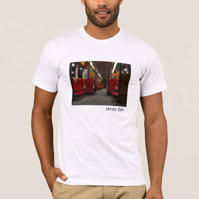 Camiseta Fox disperso - Metro (Frente)