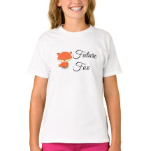 Fox do futuro - T-shirt da campainha da menina