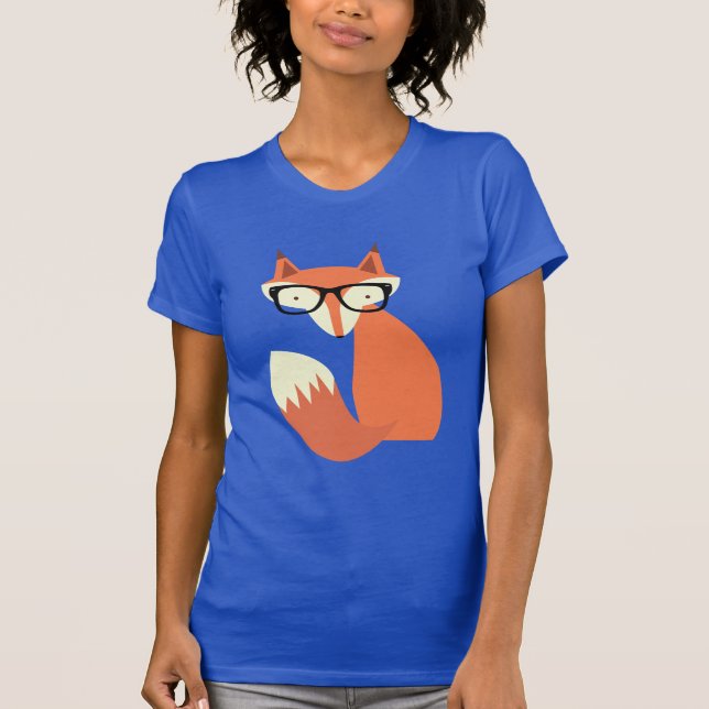 Camiseta Fox do hipster (Frente)