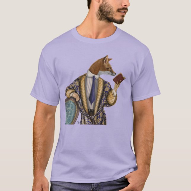 Camiseta Fox do Leitor de Livros (Frente)