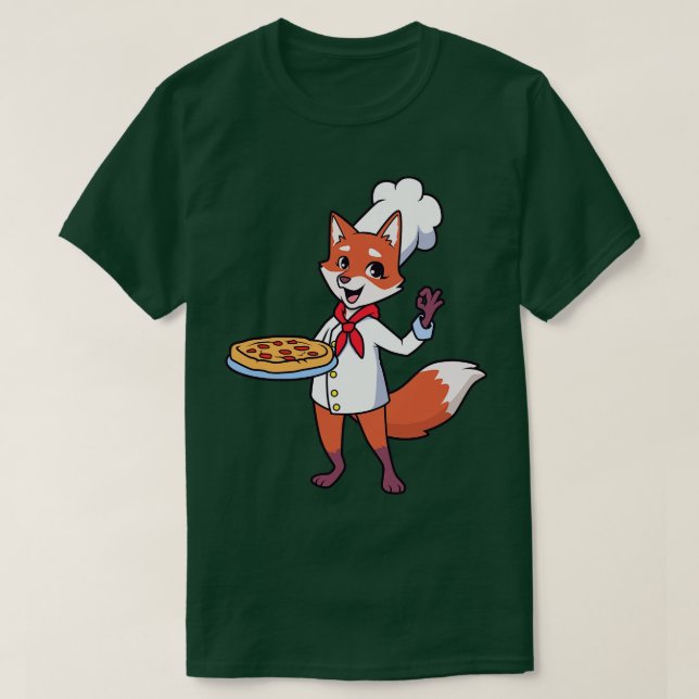 Camiseta Fox é fabricante de pizza (Frente do Design)