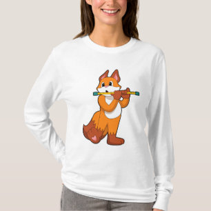 Camiseta Fox em Música com Flute.PNG