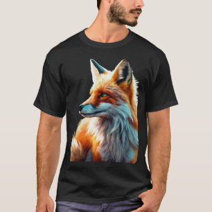 Camiseta Fox encantadora na brisa - Realismo místico