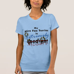 Camiseta Fox extremamente impertinente Terrier do fio