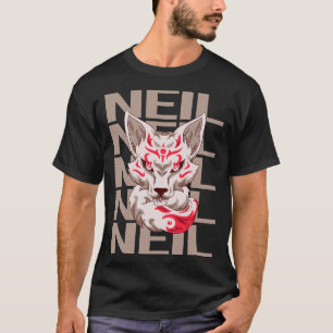 Camiseta Fox Face - Neil Name