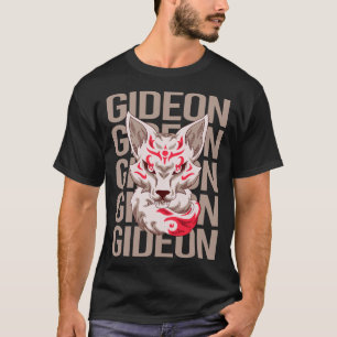 Camiseta Fox Face - Nome do Gideon