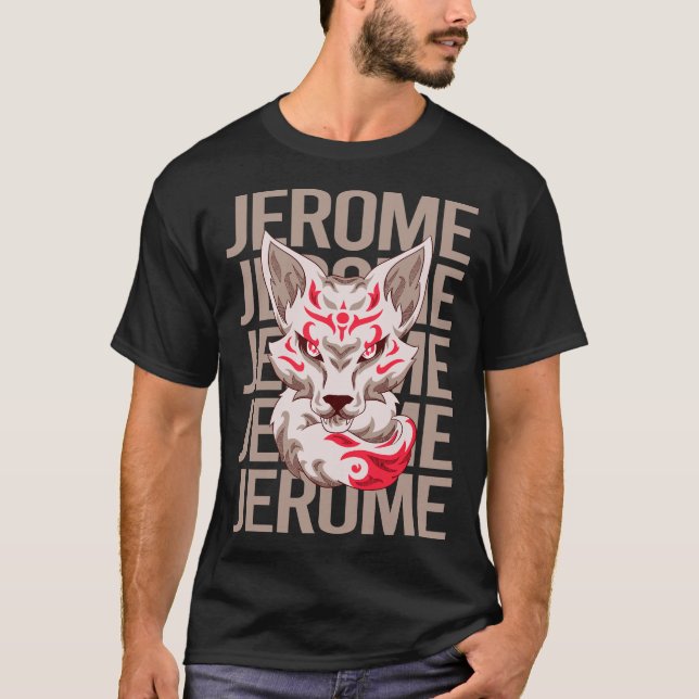 Camiseta Fox Face - Nome Jerome (Frente)