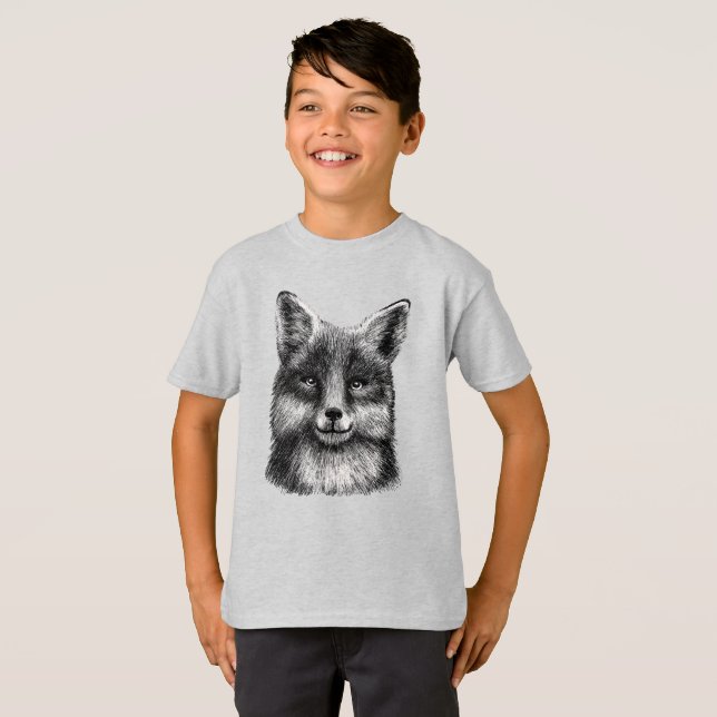 Camiseta Fox face T-Shirt (Frente Completa)