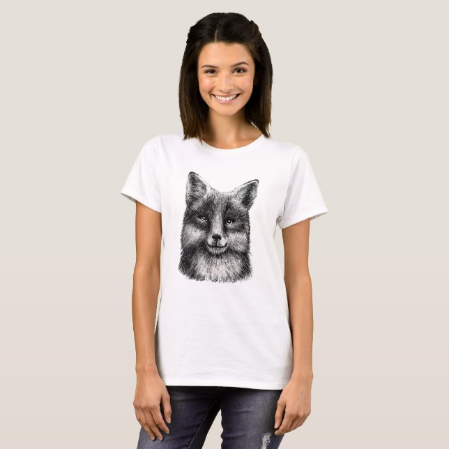 Camiseta Fox face T-Shirt (Frente Completa)