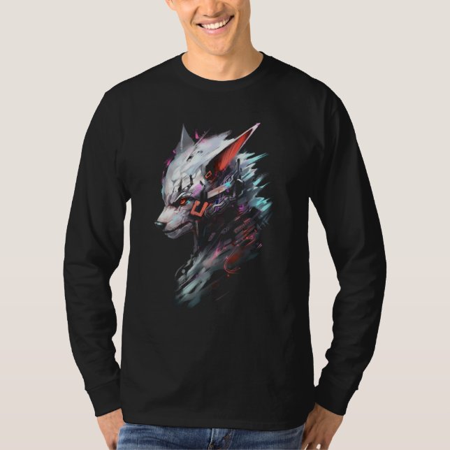 Camiseta Fox Fantasy Art  Animal Fox (Frente)