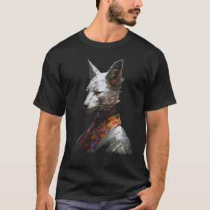 Camiseta Fox Fantasy Polygon China Animal Fox
