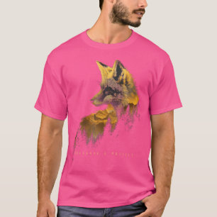 Camiseta Fox Forest Protege Preservação de acampamento de c