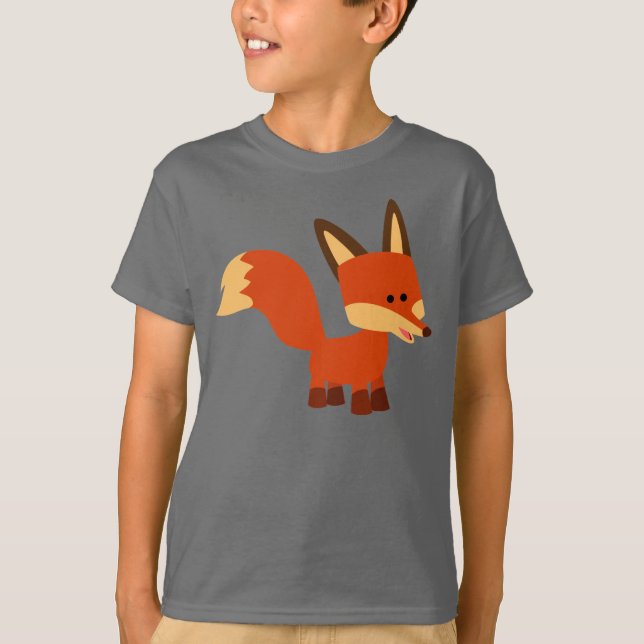 Camiseta Fox Fox Infantil de Astute Cute (Frente)
