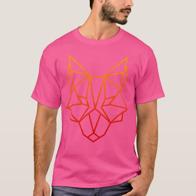 Camiseta Fox Geométrica (Frente)