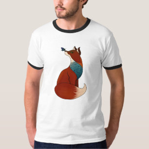 Camiseta Fox geométrico