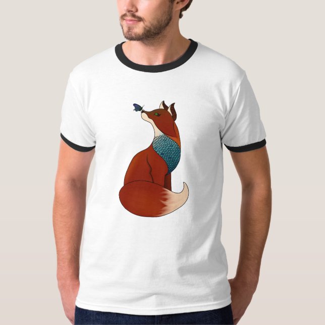 Camiseta Fox geométrico (Frente)