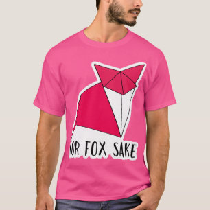 Camiseta Fox Geométrico Fox Para Fox Sake Origami