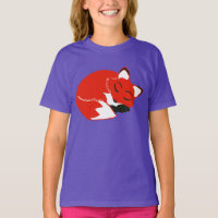 Camiseta Fox Girls' ComfortBlend®, Roxo