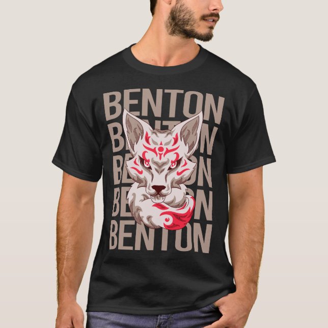 Camiseta Fox Head - Benton Name (Frente)