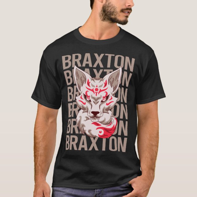 Camiseta Fox Head - Braxton Name (Frente)