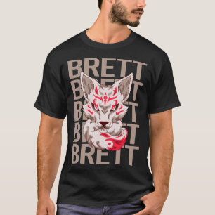 Camiseta Fox Head - Brett Name