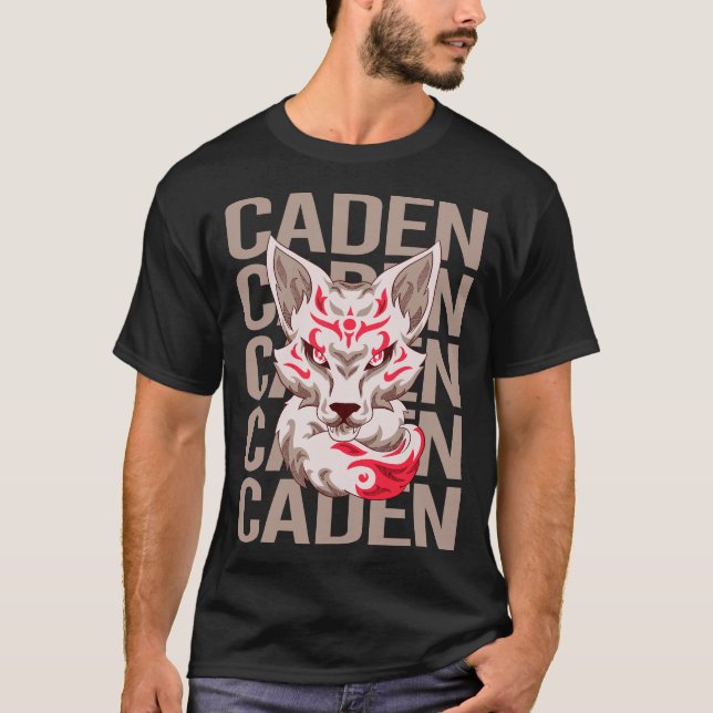 Camiseta Fox Head - Caden Name (Frente)