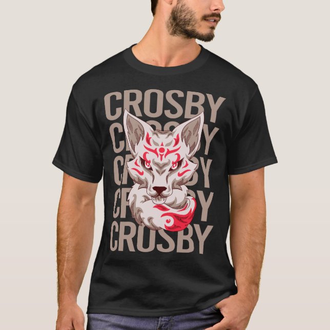 Camiseta Fox Head - Crosby Name (Frente)