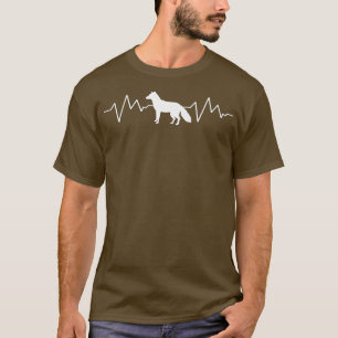 Camiseta Fox Heartbeat Funny Animal Lover-T-Shirt