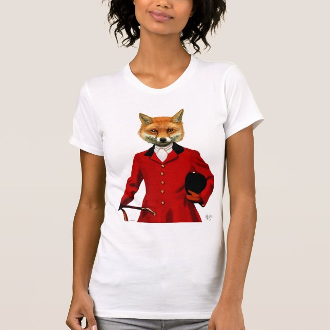 Camiseta Fox Hunter 2 Retrato 2 (Frente)