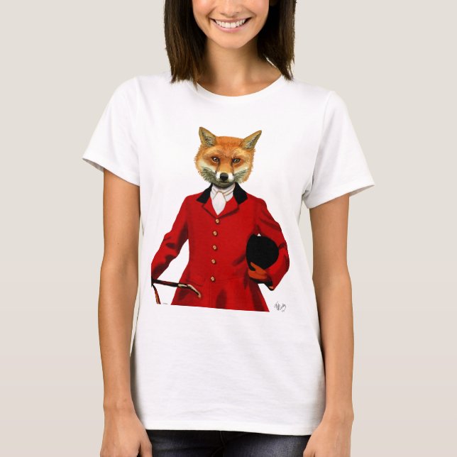 Camiseta Fox Hunter 2 Retrato 2 (Frente)