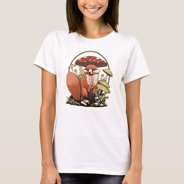 Camiseta fox in nature (Frente)