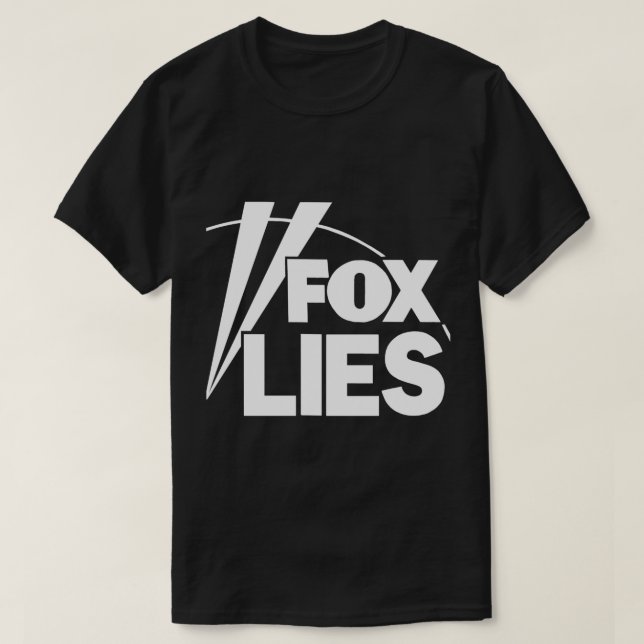 Camiseta FOX LIES (Verdade Terça-feira) (Frente do Design)