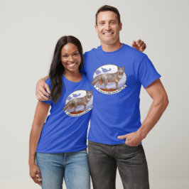 Camiseta Fox Logo Profundo Cor Unisex T-Shirt Curto Sleeve