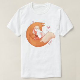 Camiseta Fox Mãe e Baby T-Shirt