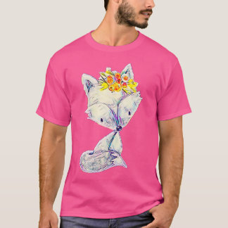 Camiseta Fox Motif Sly Animal Colorir Raposa
