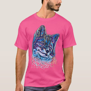 Camiseta Fox Motif Sly Animal Colorir Raposa